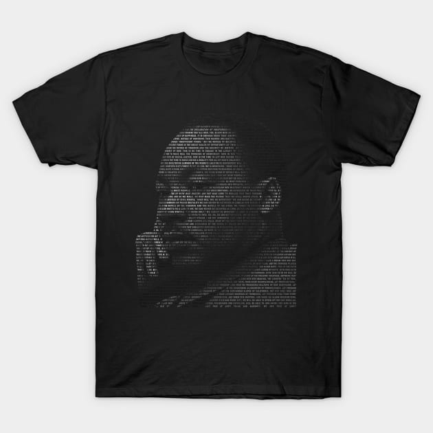 Martin Luther King Jr. - Entire “I Have a Dream” speech Typographic T-Shirt by DutchTees